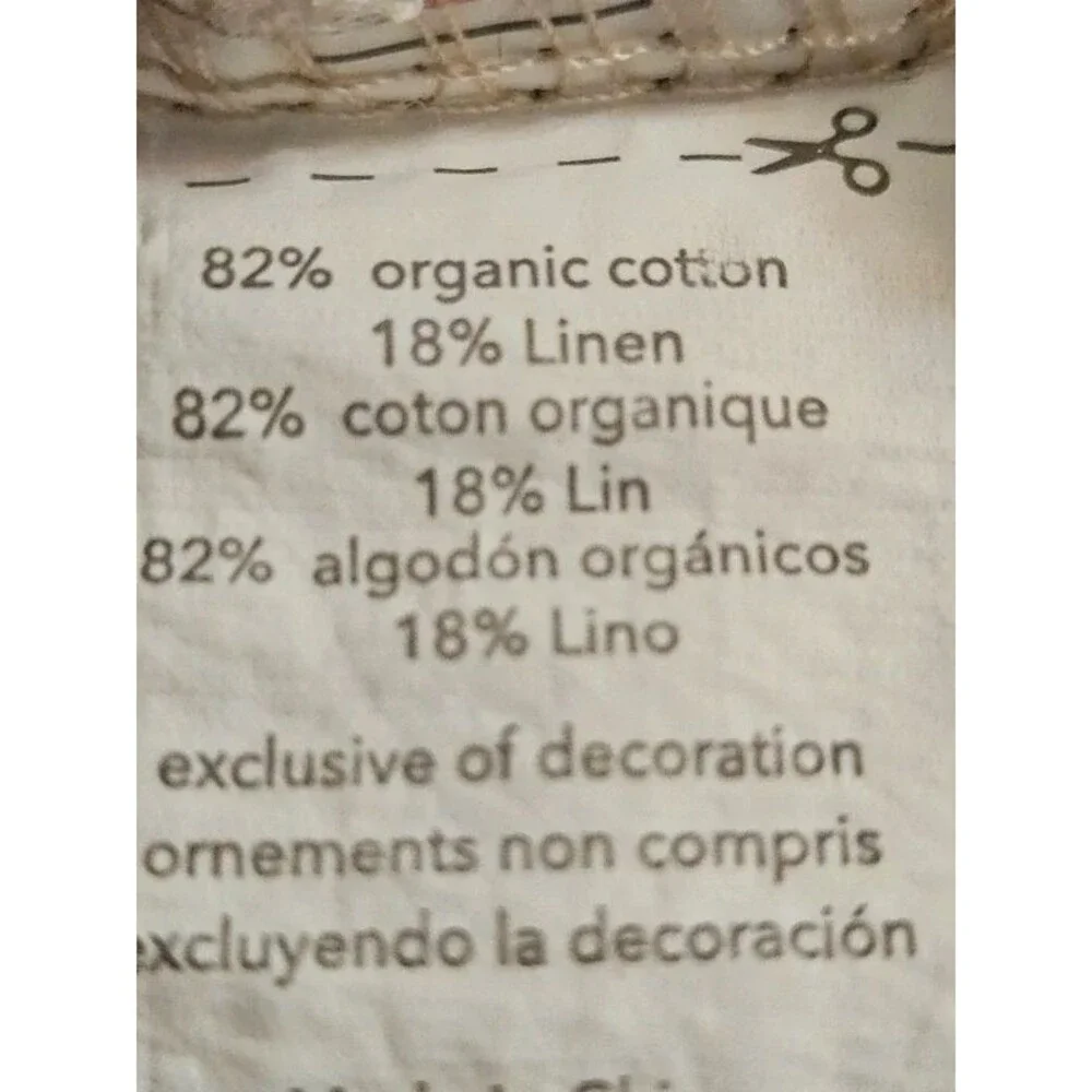 ORGANIC Rabbit Bear Outfit cotton linen corduroy 2pc